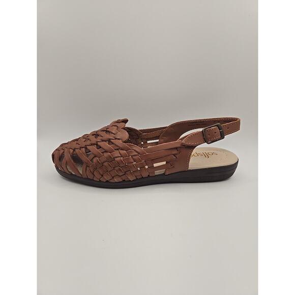 Softspots Shoes - Softspots Women's Brown Woven Sandals